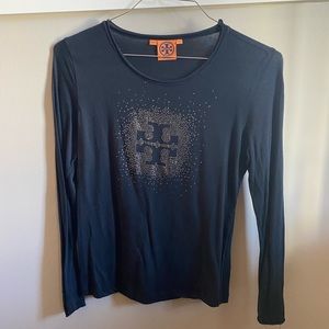 Tory Burch long sleeve with logo burst